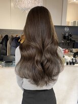 キャンバス バイ ネオリーブ 横浜西口(Canvas by neo.)&nbsp;育ててつくるオリーブベージュレイヤーカット髪質改善【横浜】