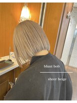 ザックラフィネ(ZACC raffine)&nbsp;ハイトーンボブ