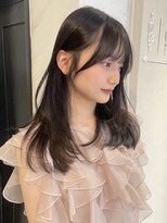 サイン 渋谷(SIGN)&nbsp;ザクザクレイヤーカット巻き方簡単ミディアムロング韓国渋谷