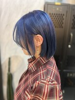 ヴァイス 渋谷店(VAICE)&nbsp;ブルーカラー/ボブカット
