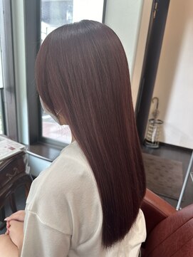 クロエ バイ ラヴィズム 三条2号店(CLOE by LUVISM) ロング×レッドブラウン