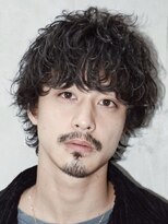 オーシャントウキョーシブヤ(OCEAN TOKYO shibuya) 癖毛を生かした無造作マッシュ
