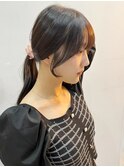 似合わせカット×髪質改善ブリーチなし韓国顔周り[表参道]