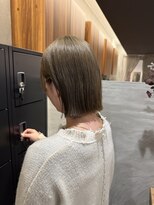 ファム 楽々園店(femme)&nbsp;切りっぱなしボブ