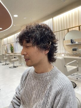 エイト アンバー 天神今泉店(EIGHT amber) 【EIGHTamaber　片山】メンズスパイラルパーマ