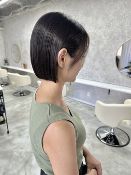 カフネヘアー(Cafune' hair) ぷつっと感が可愛い♪コンパクトボブ