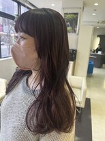 プランタン フォー ヘアー(printemps FOR HAIR) チェリーブラウン×フェイスレイヤー