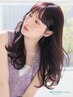 【イメチェンもう一人の私】カット＋カラー(イヤリング・ポイントカラー)＋TR