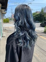 ヘア アンド フェイス みかん&nbsp;ブルーヘアー