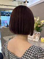 ヴィサージュバスク(VISAGE ba.s.k)&nbsp;手触り抜群！美髪矯正『ぷつっとボブ』