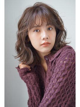 パール(PearL) 【PearL】顔まわりパーマ/顔まわりカット/ミニウルフボブ