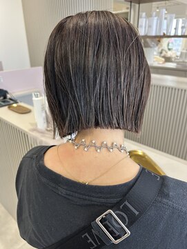 カシェ キョウマチ(cashe’e) ボブ/ブラウン/シークレットハイライト/ナチュラル/20代/30代/