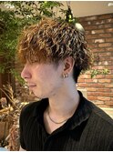 【大村指名】メンズカットツイスパシャドウパーマ
