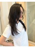 海外風レイヤーカット