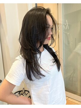 ケシキ大名(keshiki) 海外風レイヤーカット