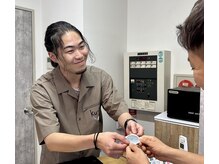 【お会計】ku-to hommeでは次回予約をオススメしています。お得な特典もあります！［南浦和/メンズカット］