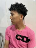 スパイキーパーマ/テーパーフェード 加藤玲