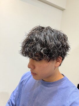 ステージ(STAGE) 波巻きスパイラルパーマ　フェザーパーマ　メンズパーマ