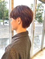 コワファースト 大分(COIFF1RST) ツーブロック/伸ばしかけ/ブラウンカラー