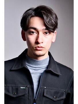 インフィニス 恵比寿(Infinis) 刈り上げセンターパート