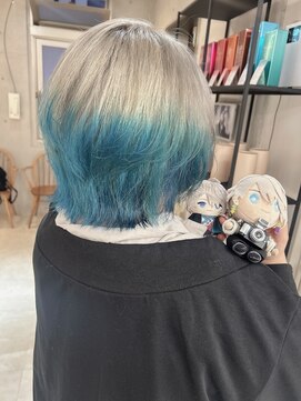 サンド 池袋(sand) 推しカラー/インナーカラー/ダブルカラー/池袋駅/ボブ