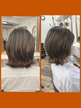 ビーンヘアスタジオ 蒲田(Bean hair studio) 大人世代にオススメ！マニキュアカラー