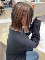 ヘアーザラブズラフズ オーガニカ 北九州(HAIR THE LOVES LAUGHS ORGANICA)&nbsp;アンブレラカラー/ダブルカラー/グレージュ