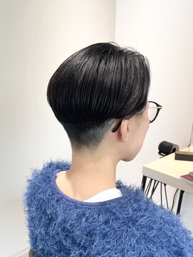 ストフ(stof) ハンサムショート/刈り上げショート/センターパート