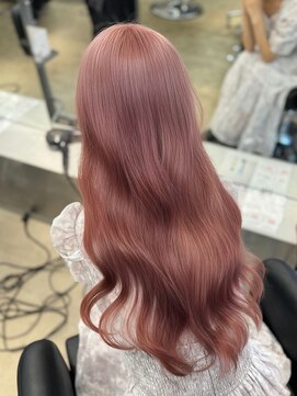 ペレ 栄店(PELE) 黒髪カタログ/クラゲヘアー/オリーブグレー/栄