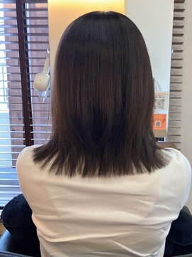 【97.縮毛矯正×髪質改善】白髪染め・ショートカットも◎