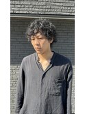 【長尾】マッシュ×パーマ