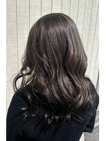 モエバイアリア(Moe by aria)&nbsp;ハイライト×グレージュ