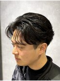 【ニュアンスオールバック】【外国人風オールバック】T