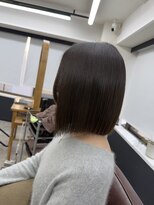 ファブ 銀座(fav)&nbsp;ミディアムボブ　グレージュ