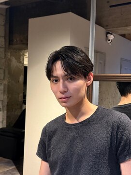ブチメンズヘア(Buchi MEN'S HAIR) ニュアンスパーマ シースルーセンターパート