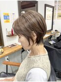ショートカット/本八幡/ケアブリーチ/ハイライト/デザインカラー
