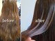 クシェルヘア(kuschel hair)の写真/【北山/駐車場あり】くせ毛や白髪のパサつきを改善♪あなたに合った最適な髪質改善をご提供！