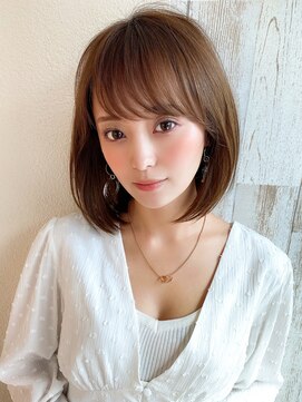 エイミーバイアフロートザガーデン 浦和店(amie by afloat the garden) ひし形レイヤーボブ/ハッシュカット/ワンレン【浦和】
