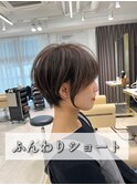 大人ショート30代40代50代前髪あり前髪なし面長丸顔【荒砂】