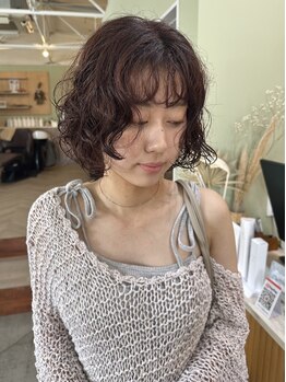 キュオンシア(CUEON. ciea)の写真/トレンドパーマはCUEON.cieaで叶う！毎日が楽しくなる髪型を提案します☆