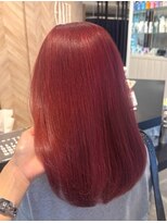 アース 会津若松店(HAIR&MAKE EARTH)&nbsp;艶感たっぷりボルドーレッド