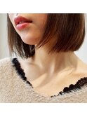 シンプルボブ金沢/ニュアンスカラー/◎20代30代40代50代