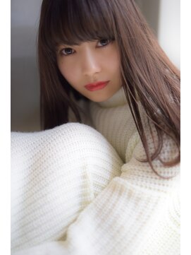 アンベリール(Embellir) 縮毛矯正をかけて毛先にデジタルパーマ