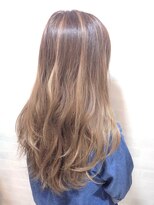 アジールヘア 所沢プロペ通り店(agir hair) ミルクティーグラデーション 【所沢】