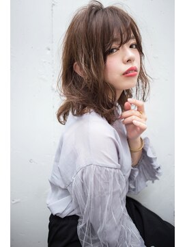 トイズファクトリー(Toys Factory) シフォンタッチのラフゆるミディ