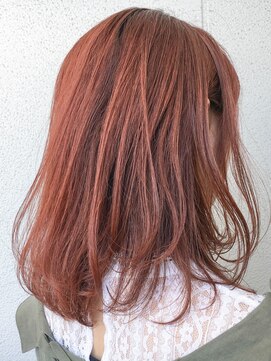 テトヘアー(teto hair) medium[デザインカラー、無造作カール、ボブディ]