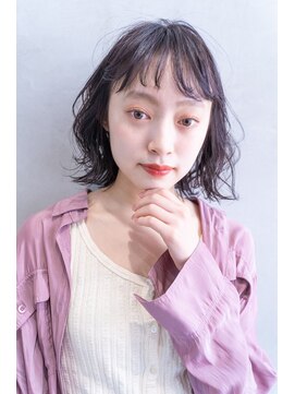 レニーバイエース(LANY by ACE) 【LANY 横浜】 ゆるふわ巻きボブ×ブルーアッシュ