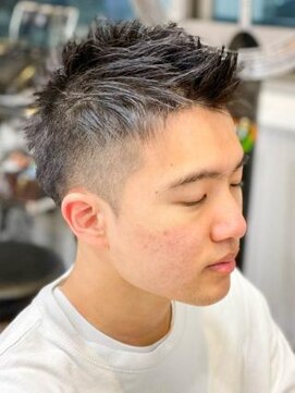 グランシュ 青葉台店(GranCieux) 黒髪アップバンクショート