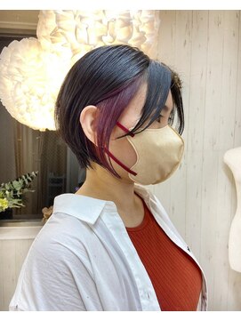 ラ ブランシュ 大宮(La Blanche) 大宮/似合わせカット/アースカラー/くびれヘア