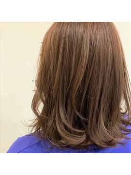ヘアブランコブランコ 横浜(hair blanco_blanco) ボブウルフ/くびれヘア/グレージュカラー/ココアベージュ/横浜駅